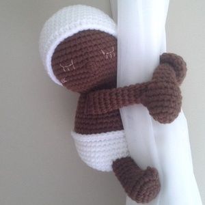 Baby Tieback Crochet Handmade